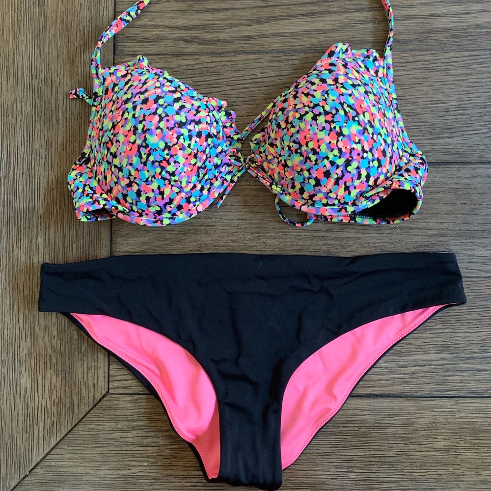 VS bikini set, push-up top